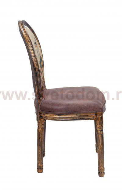 Стул Volker Brown Bear V2 MAK interior 5KS24501-7N Коричневый, золото