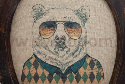 Стул Volker Brown Bear V2 MAK interior 5KS24501-7N Коричневый, золото