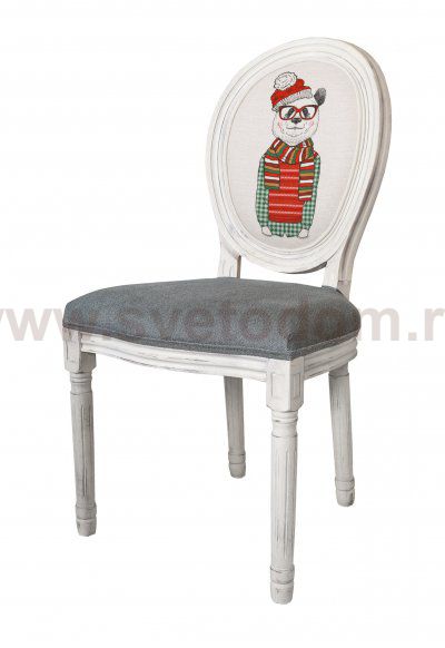 Стул Volker Grey Bear V2 MAK interior 5KS24501-9WGG Серый, белый