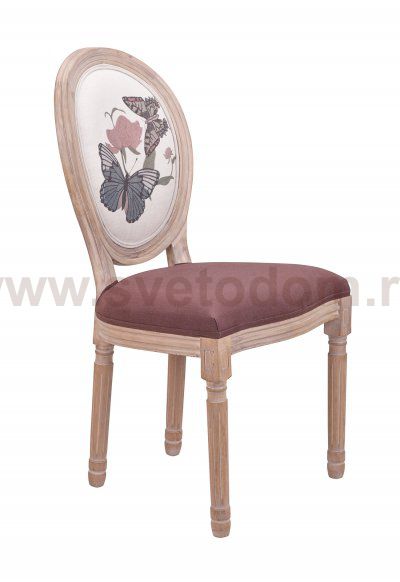 Стул Volker Butterfly V2 MAK interior 5KS24501-F1 Коричневый, бежевый