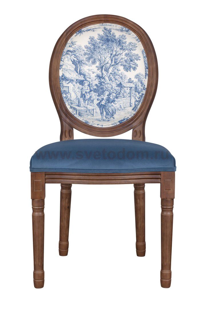 Стул Volker Leg Abstract V4 MAK interior 5KS24501-L9 Синий