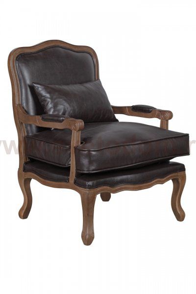 Мягкое полукресло с подлокотниками Nitro Brown MAK interior 5KS24507-BRN Коричневый