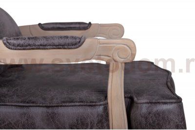 Мягкое полукресло с подлокотниками Nitro Brown V2 MAK interior 5KS24507-BR Коричневый