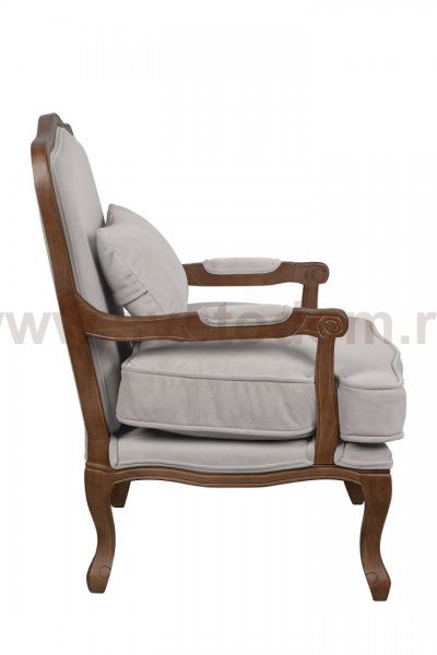 Мягкое полукресло с подлокотниками Nitro Grey MAK interior 5KS24507-GN Серый