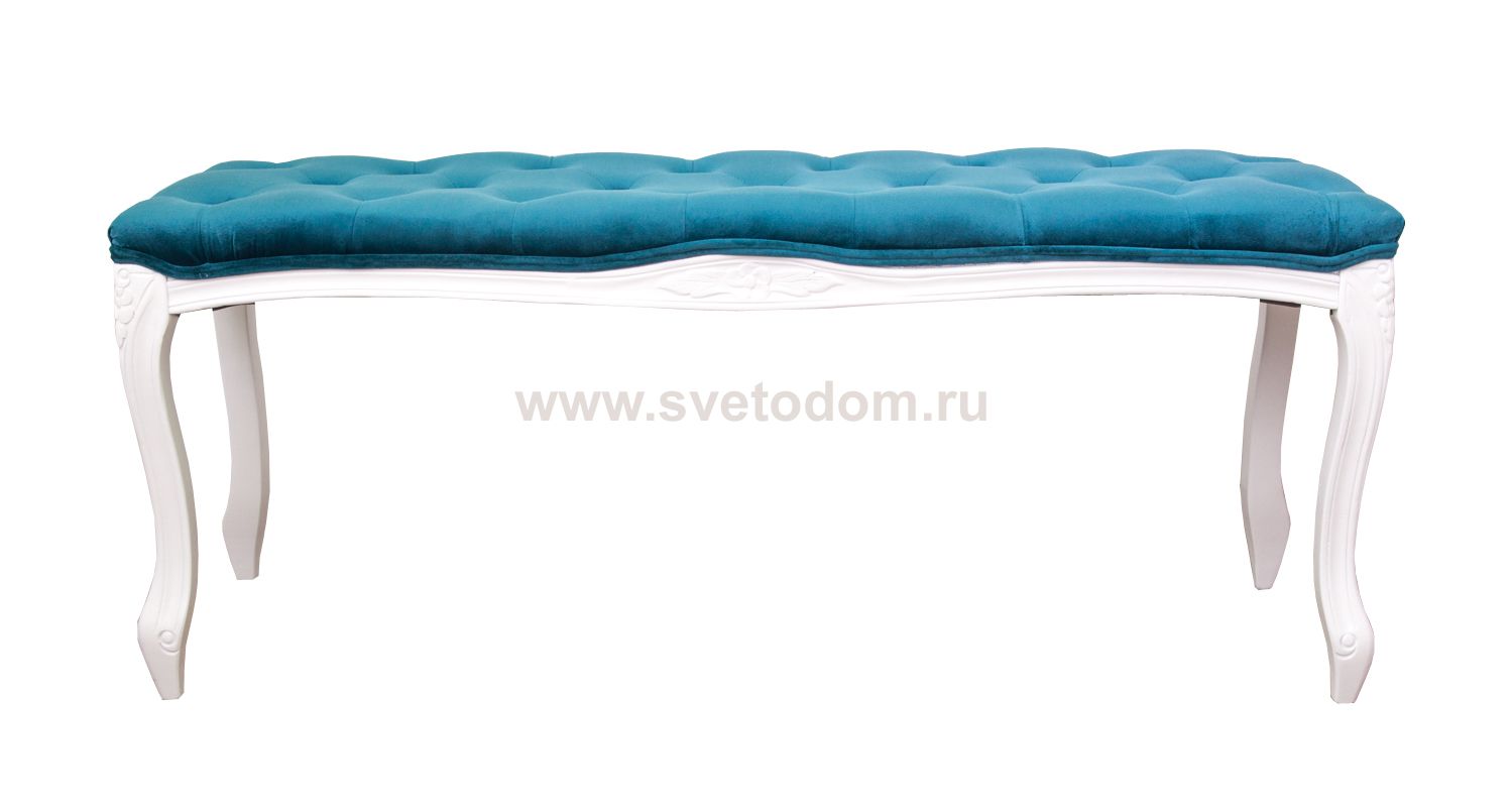 Оттоманка Kina Narrow Blue and White MAK interior 5KS24529-BW Голубой