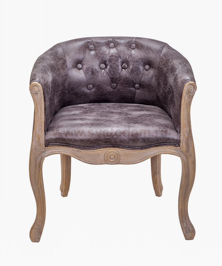 Низкое кресло Kandy Antique MAK interior 5KS24558-BR Коричневый