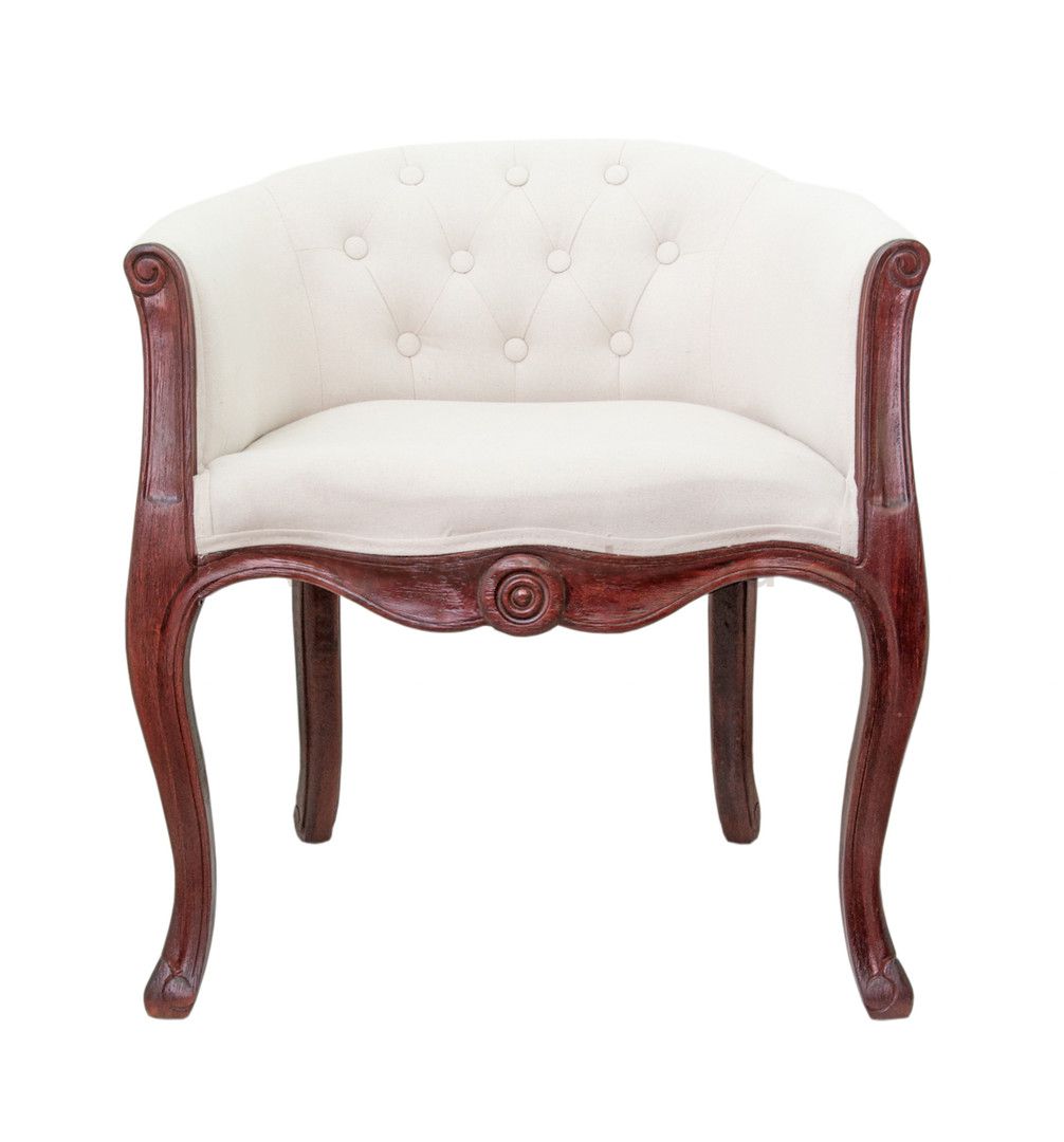 Кресло Kandy Beige Classic MAK interior 5KS24558-OR Бежевый, красный