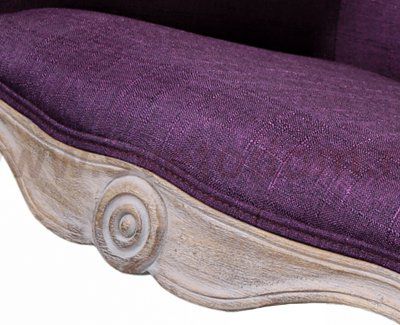 Низкое кресло Kandy Purple V2 MAK interior 5KS24558-P Фиолетовый
