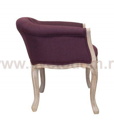 Низкое кресло Kandy Violet MAK interior 5KS24558-V Бордово-фиолетовый