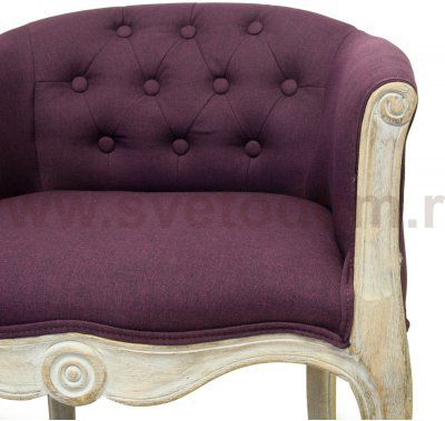 Низкое кресло Kandy Violet MAK interior 5KS24558-V Бордово-фиолетовый