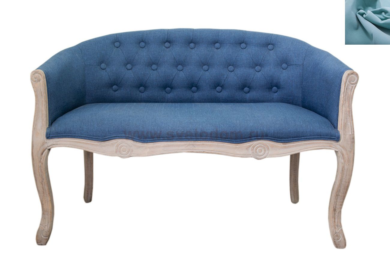 Диван Kandy Double Blue MAK interior 5KS24558D-B-teal Голубой