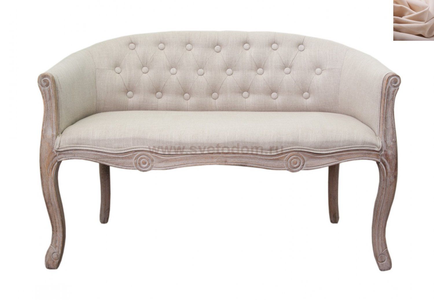 Дизайнерский двухместный диван Kandy Double Mocca MAK interior 5KS24558D-G-beige Бежевый