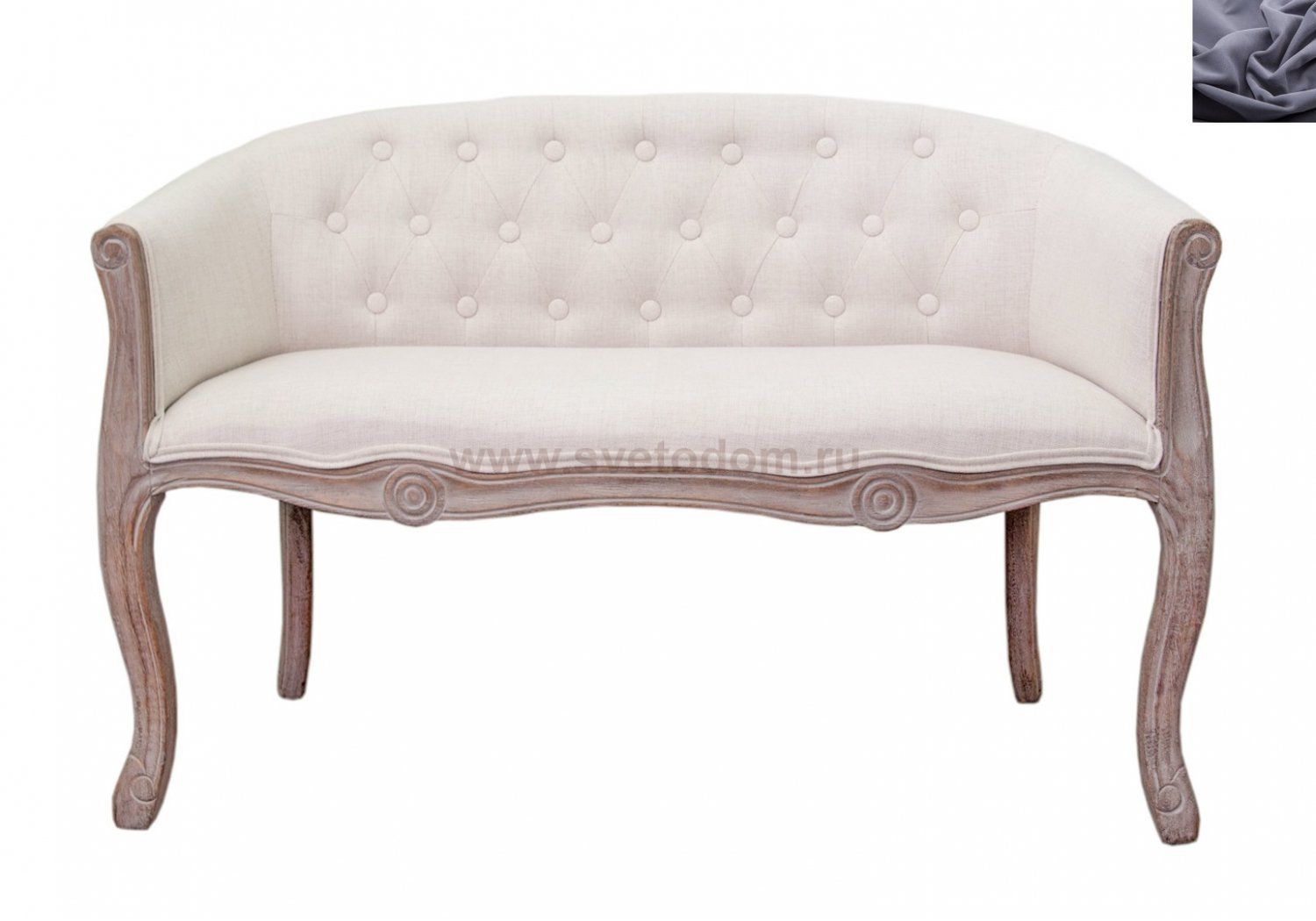 Диван Kandy Double Beige MAK interior 5KS24558D-O-dark-grey Серый