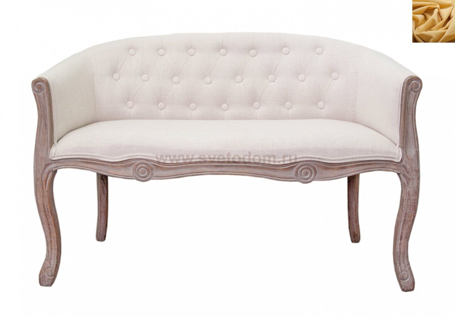 Диван Kandy Double Beige MAK interior 5KS24558D-O-yellow Желтый