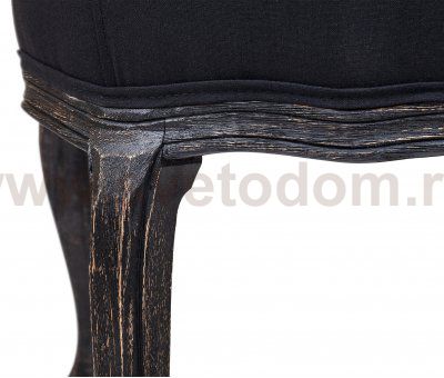 Низкое кресло Kandy Black Old MAK interior 5KS24559-BO Черный