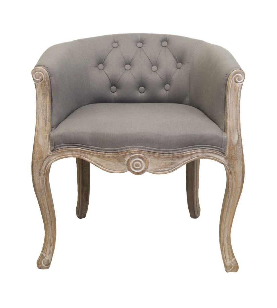 Низкое кресло Kandy Grey MAK interior 5KS24559-G Серый