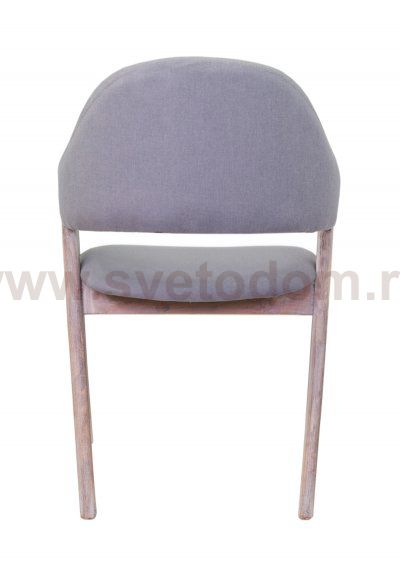 Мягкий стул с подлокотниками Bento MAK interior 5KS24565-G Серый