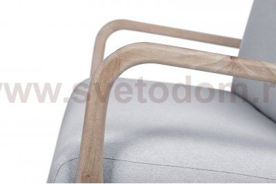 Кресло дизайнерское Cody B-linen MAK interior 5KS27634-BG Серый