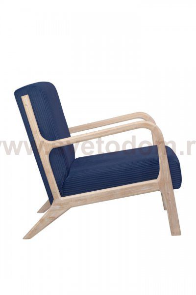Кресло дизайнерское Cody Indigo MAK interior 5KS27634-CBL2 Синий