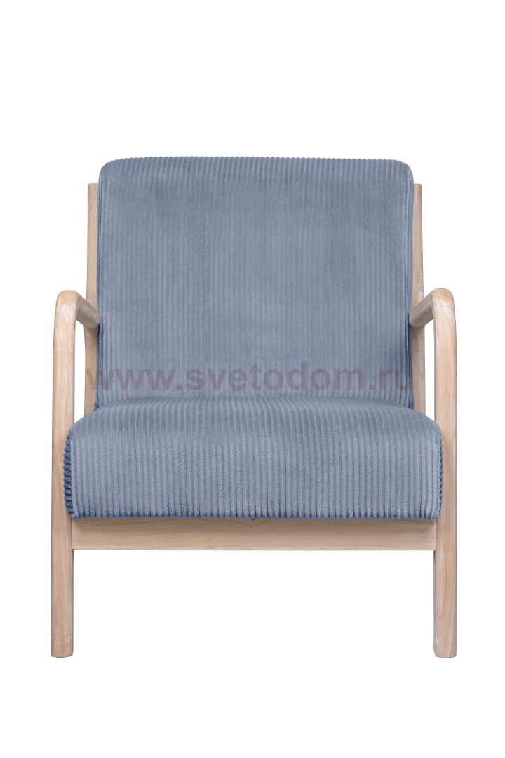 Кресло дизайнерское Cody Steel MAK interior 5KS27634-CBL Голубой