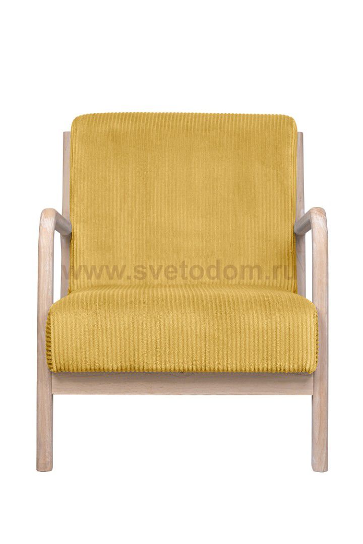 Кресло дизайнерское Cody Umber MAK interior 5KS27634-CYL Желтый