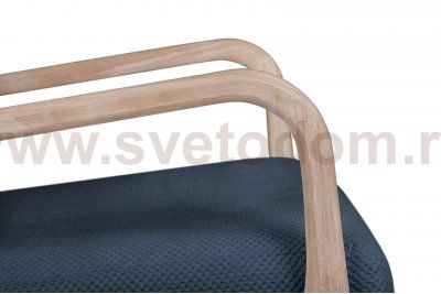 Кресло дизайнерское Cody N-demin MAK interior 5KS27634-NBL2 Синий