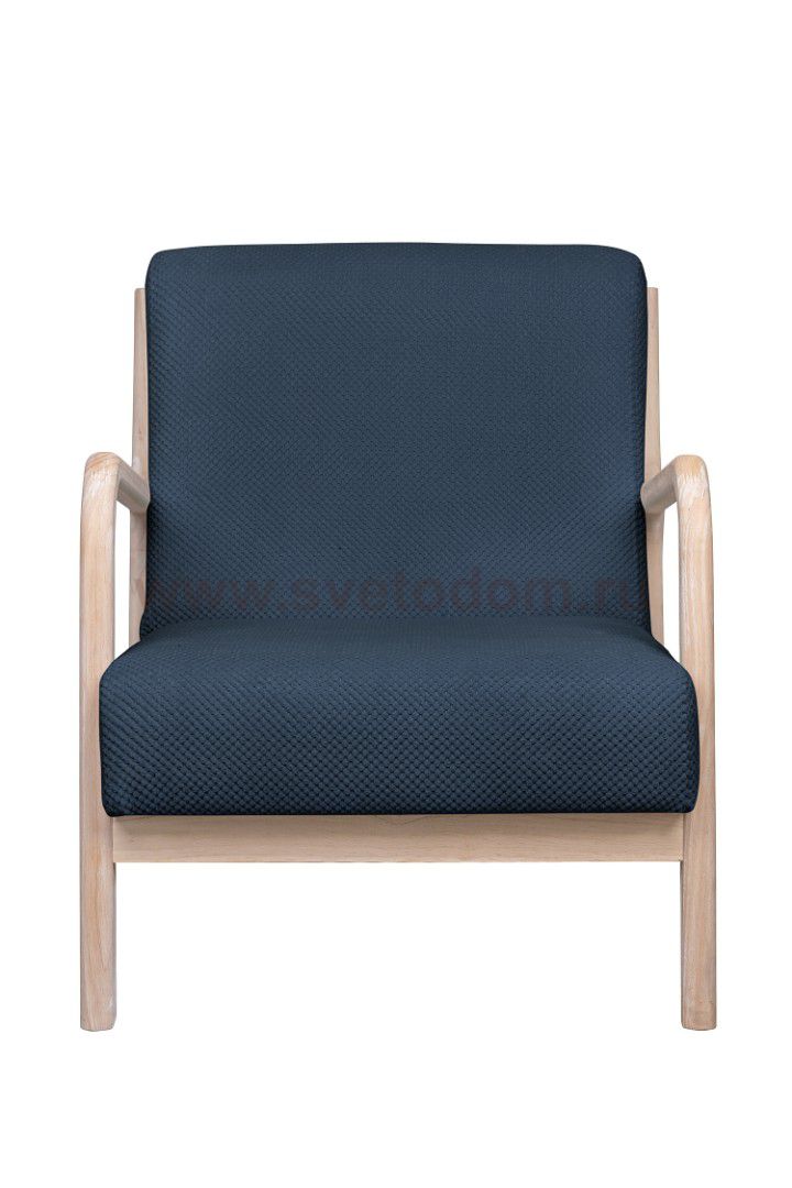 Кресло дизайнерское Cody N-demin MAK interior 5KS27634-NBL2 Синий