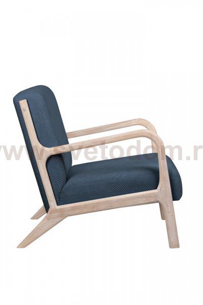 Кресло дизайнерское Cody N-demin MAK interior 5KS27634-NBL2 Синий