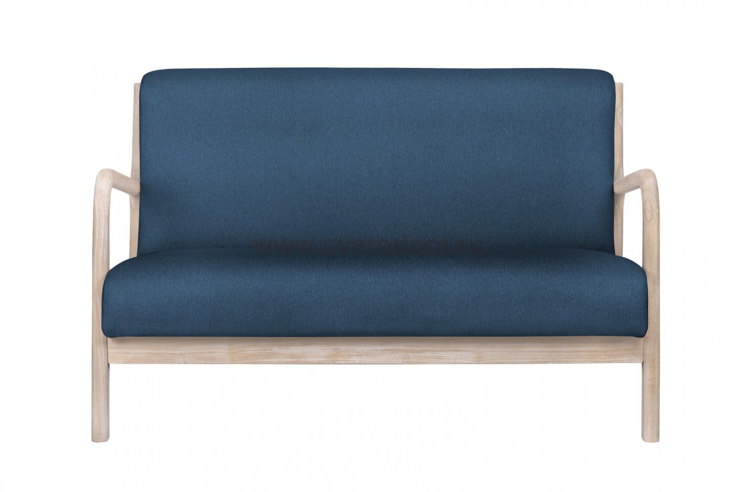 Дизайнерский двухместный диван Cody B-midnight MAK interior 5KS27634D-BBL Синий