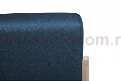 Дизайнерский двухместный диван Cody B-midnight MAK interior 5KS27634D-BBL Синий