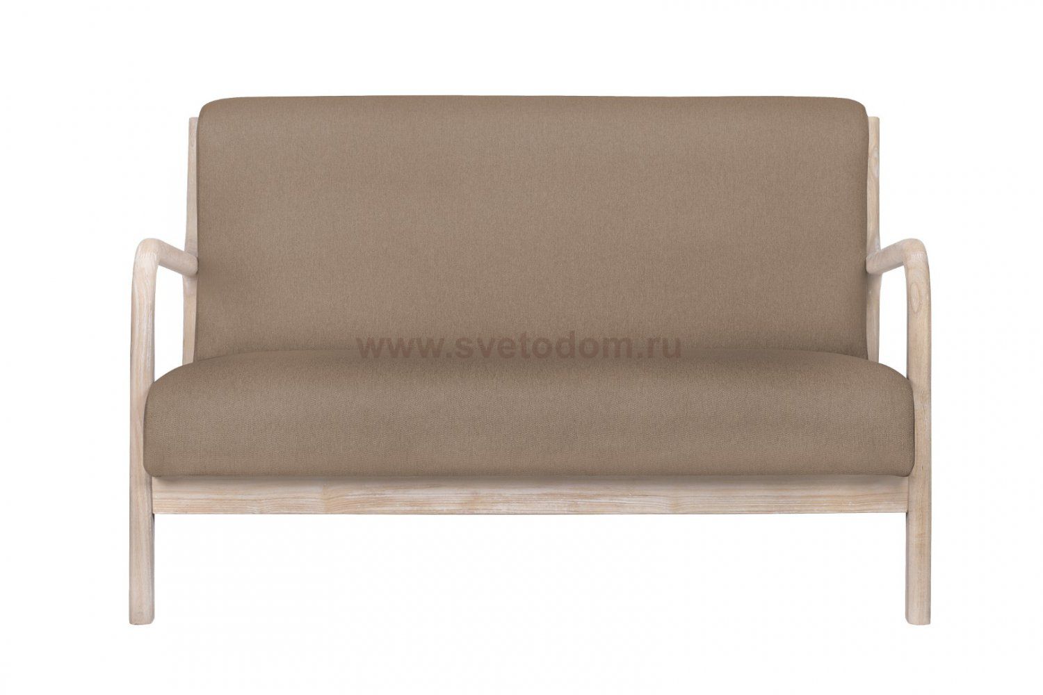 Дизайнерский двухместный диван Cody B-hazel MAK interior 5KS27634D-BBR2 Коричневый