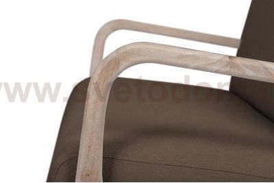 Дизайнерский двухместный диван Cody B-vision MAK interior 5KS27634D-BBR Коричневый