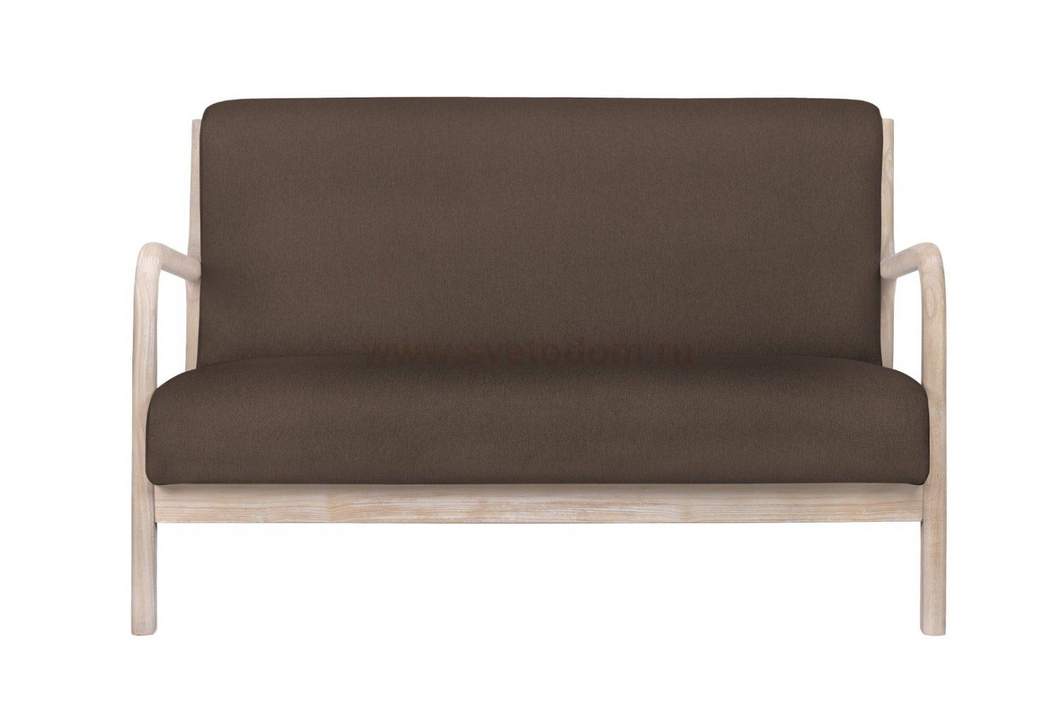 Дизайнерский двухместный диван Cody B-vision MAK interior 5KS27634D-BBR Коричневый