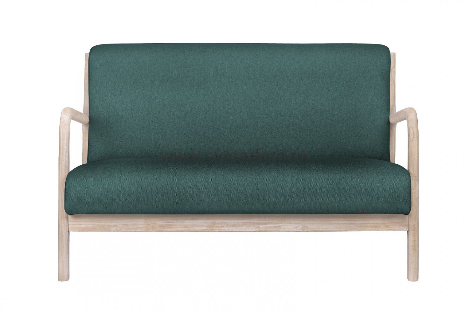 Дизайнерский двухместный диван Cody B-emerald MAK interior 5KS27634D-BGR Зеленый