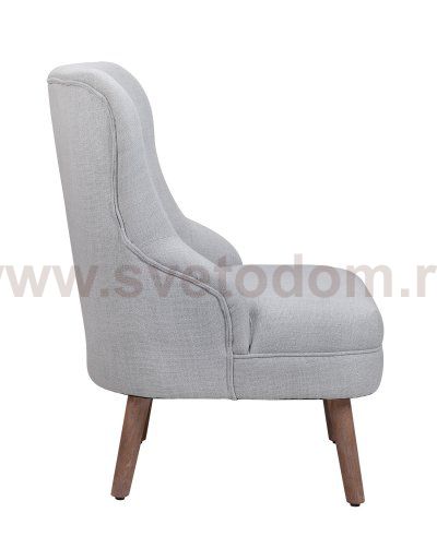 Классическое кресло Erwin Gray MAK interior 5KS29036-01G Серый