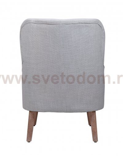 Классическое кресло Erwin Gray MAK interior 5KS29036-01G Серый