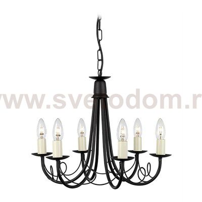 Люстра Natural concept MN6 BLACK MINSTER