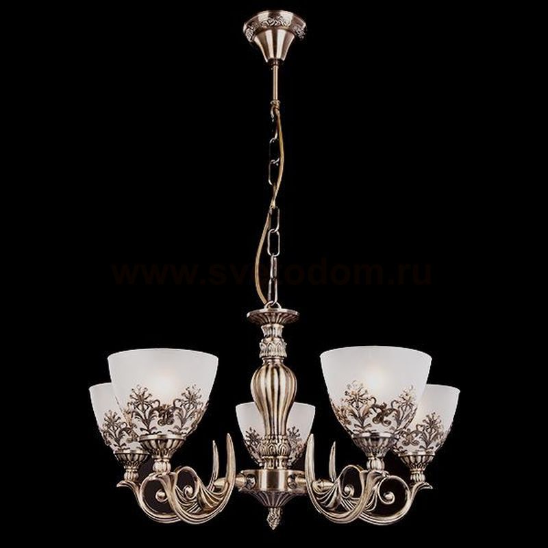 Светильник Eurosvet 60010/5 античная бронза