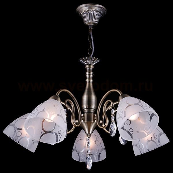 Светильник Eurosvet 60012/5 античная бронза