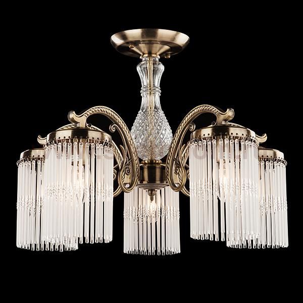 Люстра Eurosvet 60014/5 античная бронза