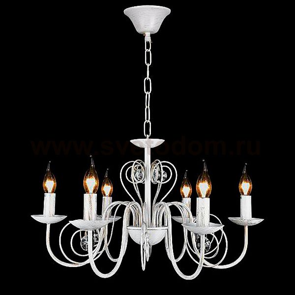 Светильник Eurosvet 60018/6 белый с золотом