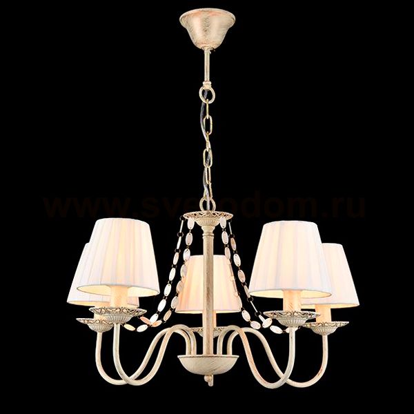 Светильник Eurosvet 60026/5 бежевый с золотом