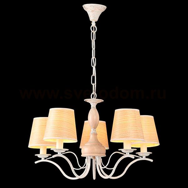 Светильник Eurosvet 60027/5 белый с золотом