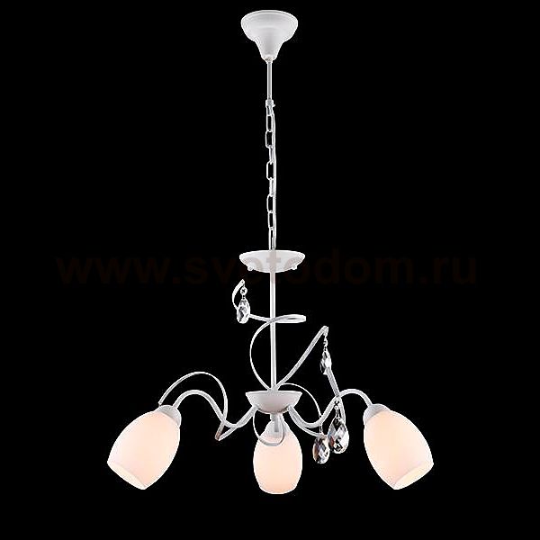 Светильник Eurosvet 60033/3 белый с серебром