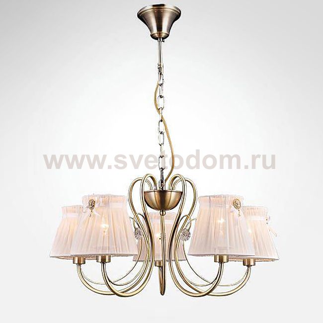 Люстра подвесная Eurosvet 60039/5 античная бронза
