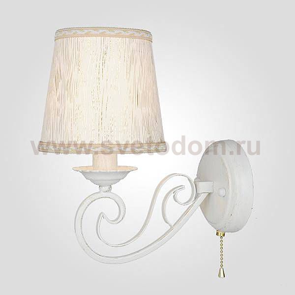 Eurosvet 60051/1 белый с золотом