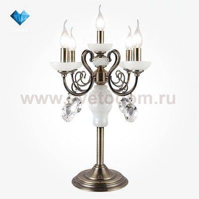 Светильник настольный Eurosvet 60055/5 античная бронза