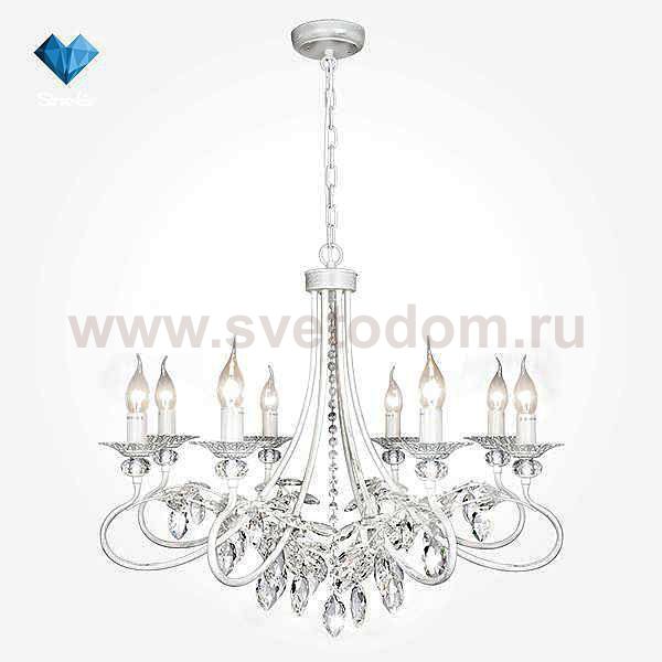 Eurosvet 60057/8 белый с серебром