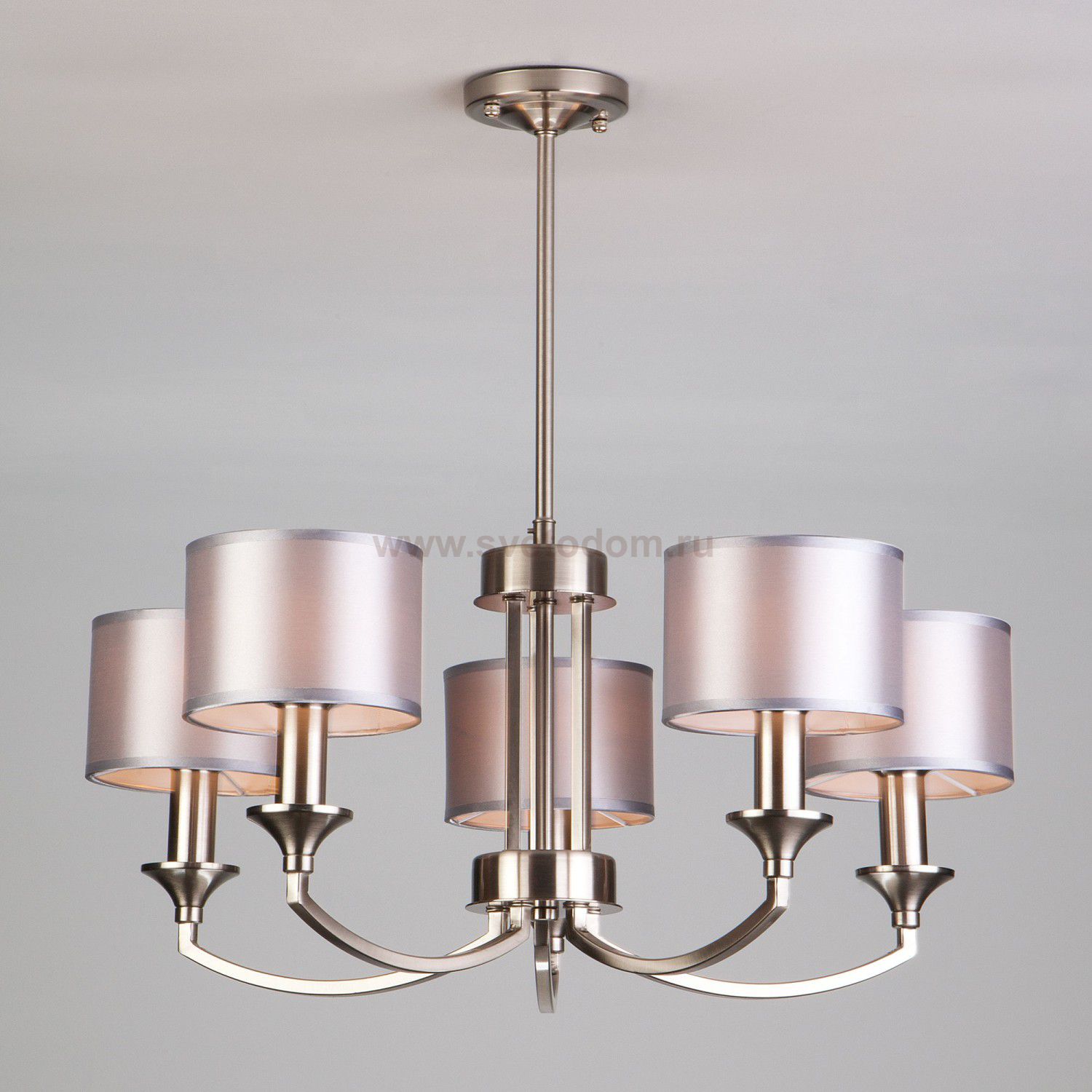 Люстра Eurosvet 60067/5 сатин-никель