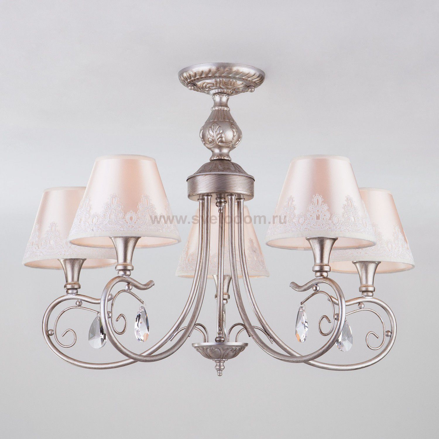 Светильник Eurosvet 60069/5 серебро